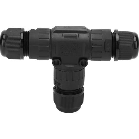 Connecteur Étanche Pour Câble Électronique Extérieur, 3 Broches, Ip68, M20t-3p, 9-12 Mm