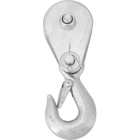 1 Bloc De Poulie À Corde De Levage À Roue Unique En Acier Haute Résistance (0,5 Tonnes)