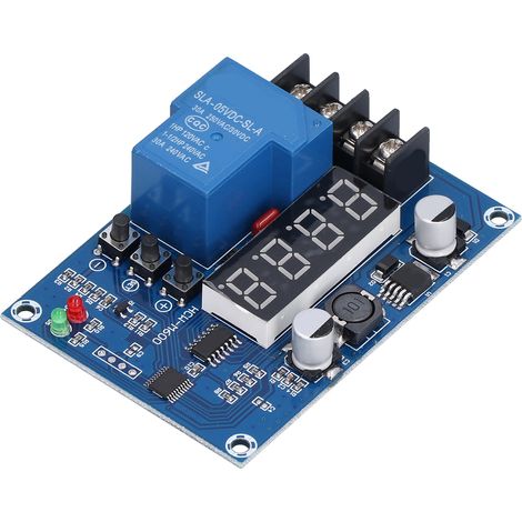 Module De Commande De Charge, Composant Électronique De Protection En Plastique Pour Batterie Au Lithium Dc6‑60v