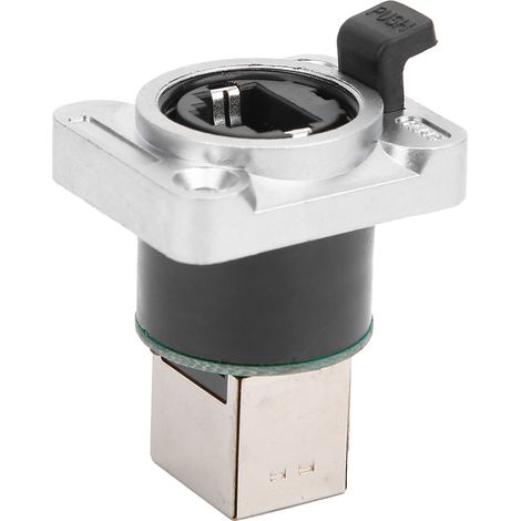 Connecteur Rj45 À Angle Droit, Matériau Isolant Rond Étanche, Prise D'Aviation Ytrj45