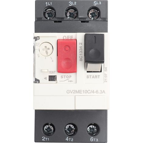 Disjoncteur De Protection Moteur Gv2-me10c, 4 6,3 A