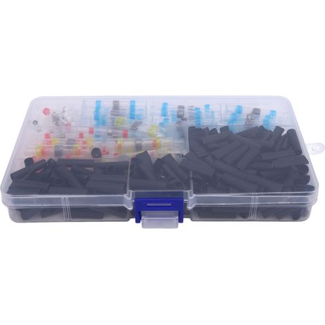 Kit De Connecteurs De Fil De Soudure Thermorétractable, Connecteur D'Épissure De Câblage D'Étanchéité Pour Bateau Automobile Marin Camion 300 Pièces