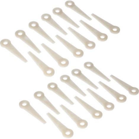 Lames De Coupe En Plastique, Tête De Tondeuse À Gazon De Remplacement 4111-007-1001 Pour Stihl Polycut 24 Pièces