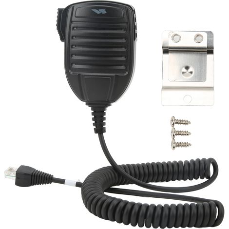 Talkie-walkie Haut-parleur Micro Portable Qualité Sonore Claire Pour Yaesu Vertex Mobile Vx‑2200 Vx‑2100 Vx‑3200
