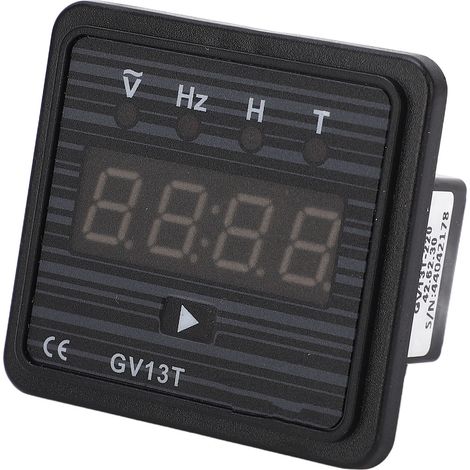Voltmètre Numérique, Tension Ca, Fréquence, Temps, Affichage Led, Jauge De Haute Précision Pour Générateur De Système 220vac