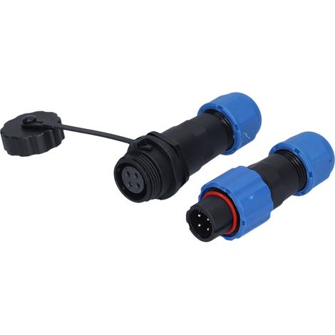 Connecteur De Câble Aéronautique, Prise 1 À 7 Broches, Connexion Robuste, Bonne Résistance À La Corrosion, Fiche 4 (250 V 5 A)