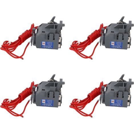 Dispositif De Déclenchement De Déclenchement De Shnt, Disjoncteur, Accessoires De Contact Auxiliaire, Montage À Gauche, Ac230v, 4 Pièces