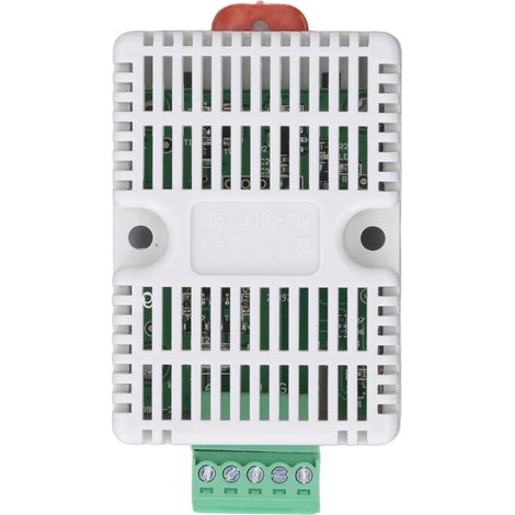 Module De Capteur De Température Et D'Humidité, Communication Rs485, Installation Sur Rail 35mm, Transmetteur De Température Dc10-30v