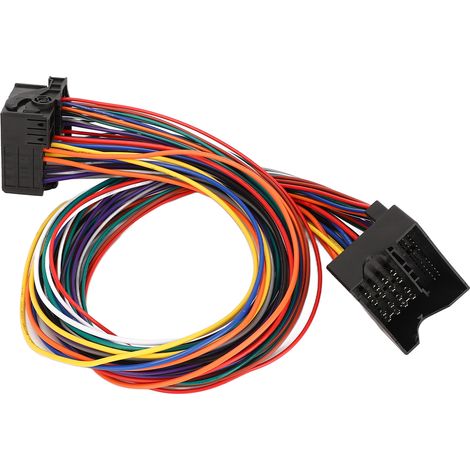 Câble Adaptateur D'Extension Pq 40 Broches Faisceau De Câbles D'Autoradio Universel À Performances Stables 60 Cm/23,62 Pouces