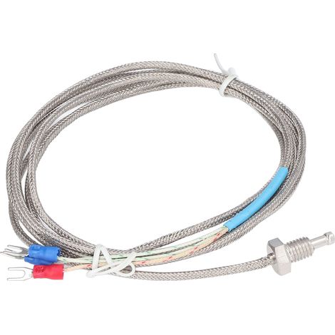 Capteur De Température À Thermocouple Pt100, Transducteur Industriel À Vis, 200-450 °c, Wzpt-m8