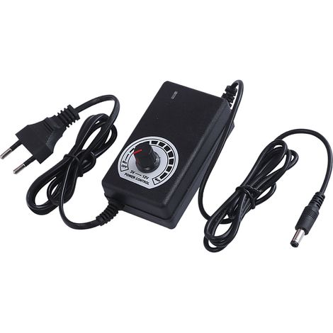 Adaptateur D'Alimentation Ac Vers Dc, Sortie 3-12v, 2a, 24w, Commutation Réglable Pour Pompe De Ventilateur