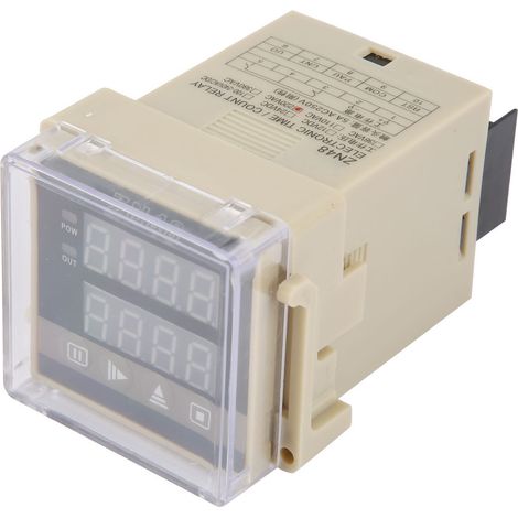 Relais Temporisé, Relais Numérique Ac 220 V 6 Modes 32 Fonctions Pour Usage Industriel