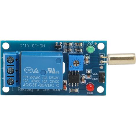 Module De Capteur D'Inclinaison, Relais D'Angle 45°-90°, Carte De Protection De Déclenchement D'Alarme 5 V Sw-520