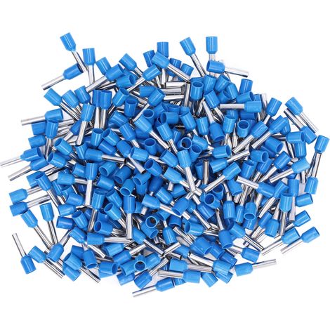 Kit De 1000 Cosses À Sertir Isolées Pour Câbles Électriques, Calibre 12 Awg, Référence E4012