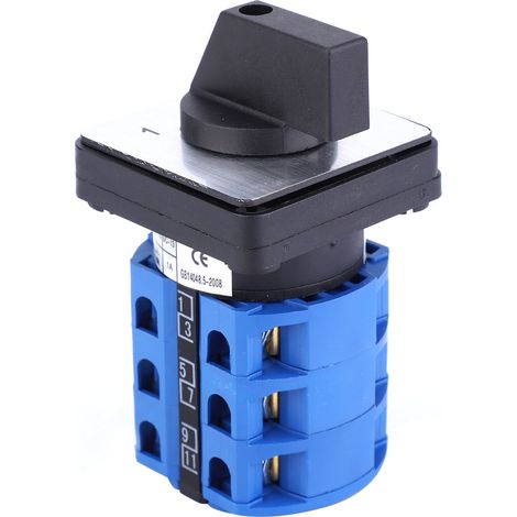 Berm Bem28-25/3 D0724 Commutateur Universel 690v 25a Sélecteur 3 Positions Caméra Rotative