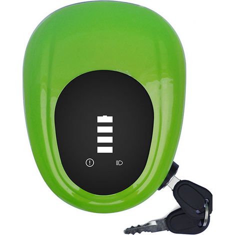 Phares Lumineux, Coque Scellée, Son Fort, Étanche, Phare De Sécurité Avant Pour Vélo Électrique, Vert