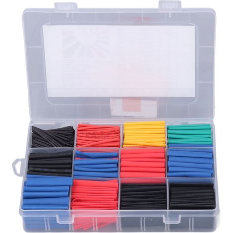 Kit De Bricolage Électronique De 800 Gaines Thermorétractables Isolées, Conditionnées En Boîte.