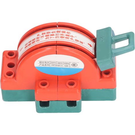 Interrupteur À Couteau À 2 Pôles, Double Jet, Déconnexion De La Charge Électrique Avec Anneaux De Fixation, 220v 380v