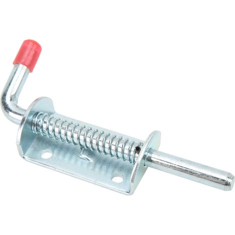 Loquet À Ressort De Remorque En Fer Galvanisé, Boulon De Baril De 10mm De Diamètre Pour Remorques, Camping-cars, Caravanes