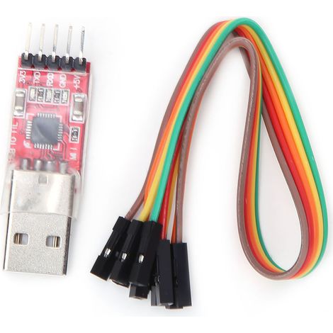 Adaptateur Convertisseur Série Usb Vers Ttl 5 Broches Avec Fil De Connexion