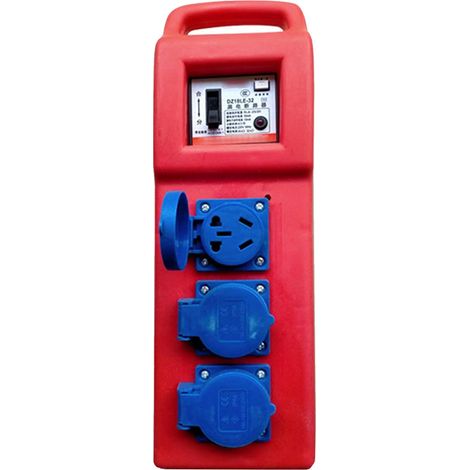 Boîte De Prise Industrielle, 3 Positions, Étanche, Portable, Construction, Distribution D'Énergie Avec Protection Contre Les Fuites