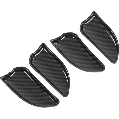 Poignée De Porte Intérieure En Fiber De Carbone, Couvercle De Bol, Garniture Intérieure De Remplacement Pour Série 3 E46 1998 – 2004, 4 Pièces