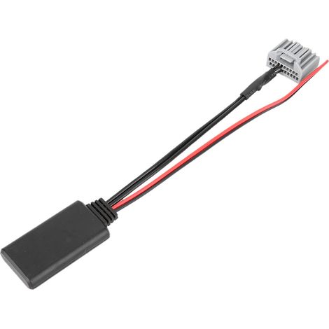 Adaptateur Audio Mp3, Câble D'Entrée Aux Abs Léger Bluetooth 5.0 Haute Ténacité Pour Accessoire De Voiture