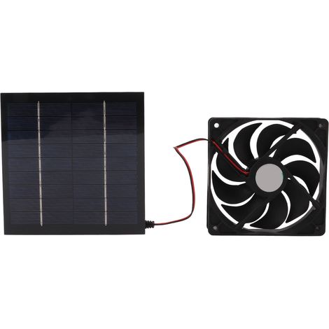 Mini Ventilateur D'Échappement À Panneau Solaire 10w, Étanche, Pour Camping-car, Yacht, Serres, Maisons Pour Animaux De Compagnie, Poulaillers