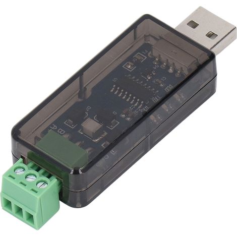 Convertisseur Usb Vers Rs485, Adaptateur Industriel Semi-duplex, Lecteur De Puce Ch343g Avec Fusible Réinitialisable