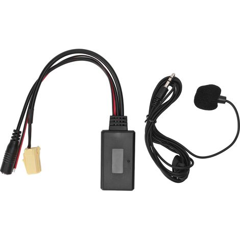 Câble Audio Aux Bluetooth 5.0 Pour Voiture, Adaptateur Mains Libres De Remplacement Pour Alfa Romeo 159 2005 +
