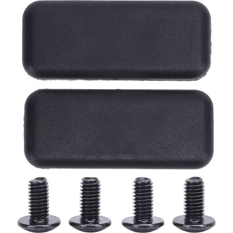 Lot De 6 Plaques De Fixation De Porte Arrière Avec Vis 64658 Pour Capots De Camion Leer Séries 100xr, 100xl, 100xq, 180xr Et 180xl