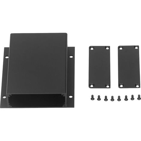 Boîtier En Alliage D'Aluminium Noir, Étanche, Résistant À La Corrosion, Bonne Étanchéité, Boîtier De Projet Électronique, Boîte À Instruments De Bricolage