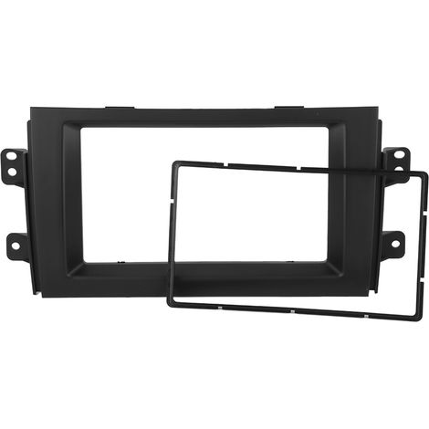Kit De Cadre De Fascia De Panneau De Garniture De Modification De Montage Stéréo De Radio Dvd De Voiture Convient Pour Suzuki Sx4