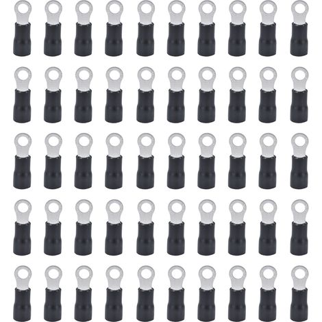 Kit De 50 Cosses À Sertir Isolées Awg14-12 Pour Équipements