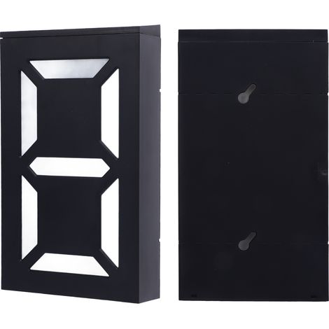 La Couleur Solaire De La Lumière 5050rgbw De Numéro De Maison De Led Changeant Ip55 A Actionné Allumée