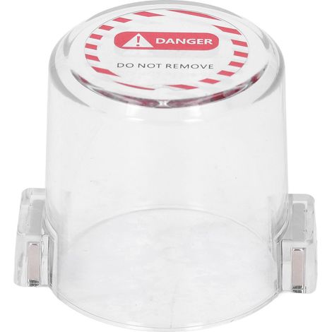 Couvercle De Commutateur D'Arrêt D'Urgence Magnétique, Protecteur De Verrouillage À Bouton-poussoir Rond Transparent Pour Le Verrouillage De L'Appareil, Isolation Énergétique