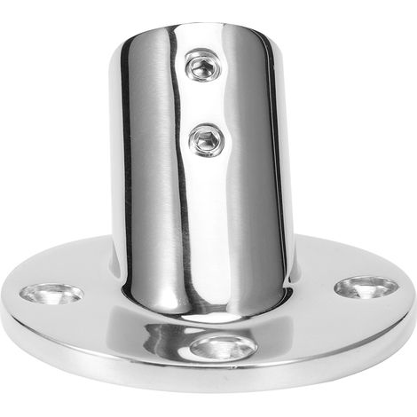 Base De Tube Rond À 45 Degrés, Raccord De Garde-corps En Acier Inoxydable 316, Matériel De Bateau Marin, 22mm/0,9 Pouces
