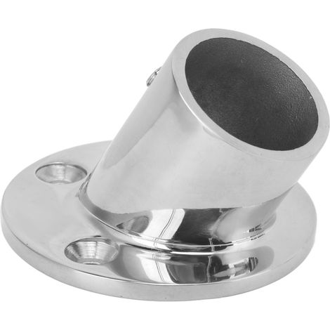 Base De Main Courante Ronde De 32mm/1,26 Pouces, Raccord À 60 Degrés, Matériel Marin En Acier Inoxydable Pour Bateaux Et Yachts