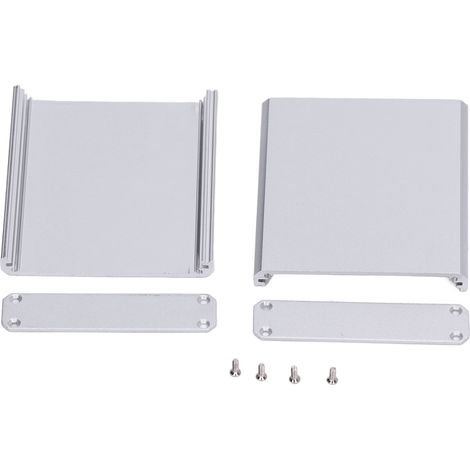 Boîtier De Jonction Électrique Étanche En Aluminium, Type Split, Pour Bricolage, Argent