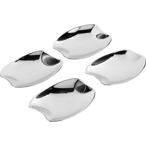 Garniture De Couvercle De Bol De Poignée De Porte Latérale, 4 Pièces, Abs Chromé Adapté À Honda Jazz Gr 2020 – 2021