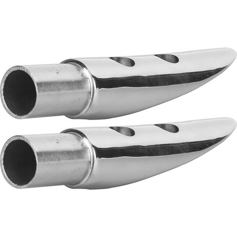 Support De Garde-corps D'Extrémité De Main Courante, Accessoire En Acier Inoxydable 316 Pour Bateau Marin, Tube De 7/8 Pouces, 2 Pièces