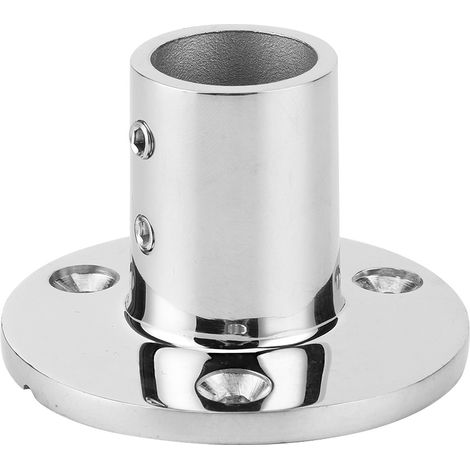 Base Ronde De Main Courante De Bateau, Raccords De Main Courante En Acier Inoxydable À 90 Degrés 22mm, Accessoires Marins