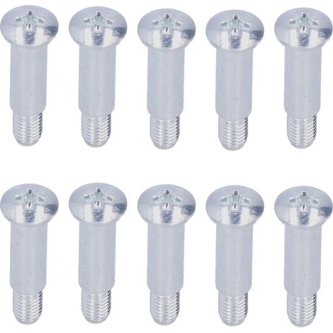 Vis À Roulettes Robustes Et Durables, 10 Pièces, Pratiques, Largement Appliquées, Vis Conventionnelles Pour La Fixation