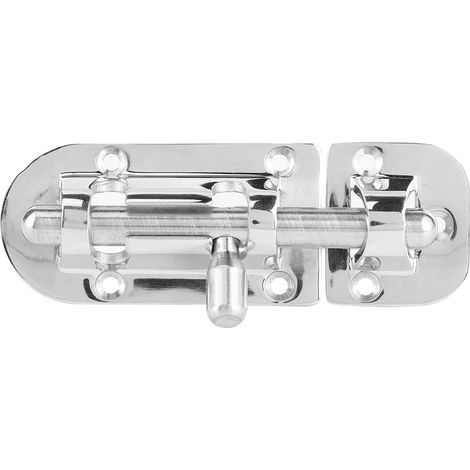 Boulon De Baril En Acier Inoxydable, Loquet De Porte De Cabine De Bateau Marin, Serrure De Trappe, Raccords D'Articles Manuels 110x38mm