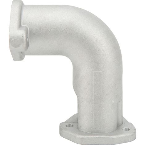 Coude D'Admission De Générateur En Alliage D'Aluminium, Tuyau De Taille Standard Pour Micro Cultivateur 186f 188f