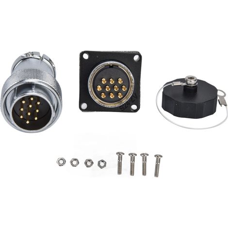 Connecteur De Prise Aviation Ws24 Étanche 500 V Pour Alimentation