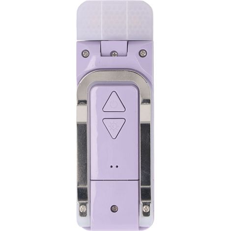 Lampe Pliable Usb, 3 Modes De Couleur, Gradation Continue, Veilleuse De Lecture Portable Simple Pour L'Identification Des Bijoux, Violet