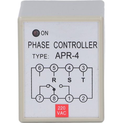 Relais De Protection De Phase Ckctelay, Dispositif De Protection Moteur Étanche Apr-4 Pour Pompe/ventilateur 220 V