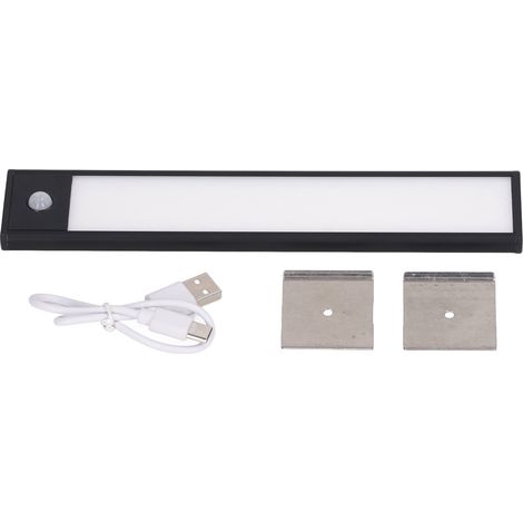 Lampe De Garde-robe Usb Sans Fil Intelligente En Alliage D'Aluminium Avec Détecteur De Mouvement Led Pour Armoire
