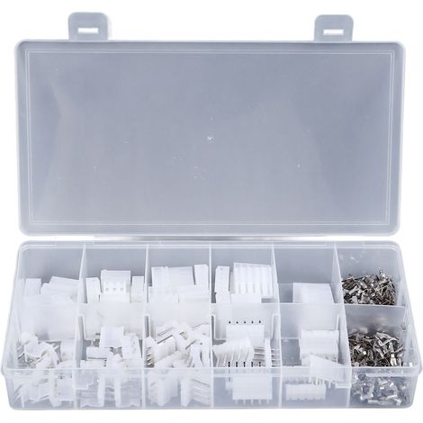 Kit De Borniers Ch3.96mm, 230 Pièces, 2p À 5p, Connexion Sécurisée, Assortiment De Connecteurs À Broches Droites